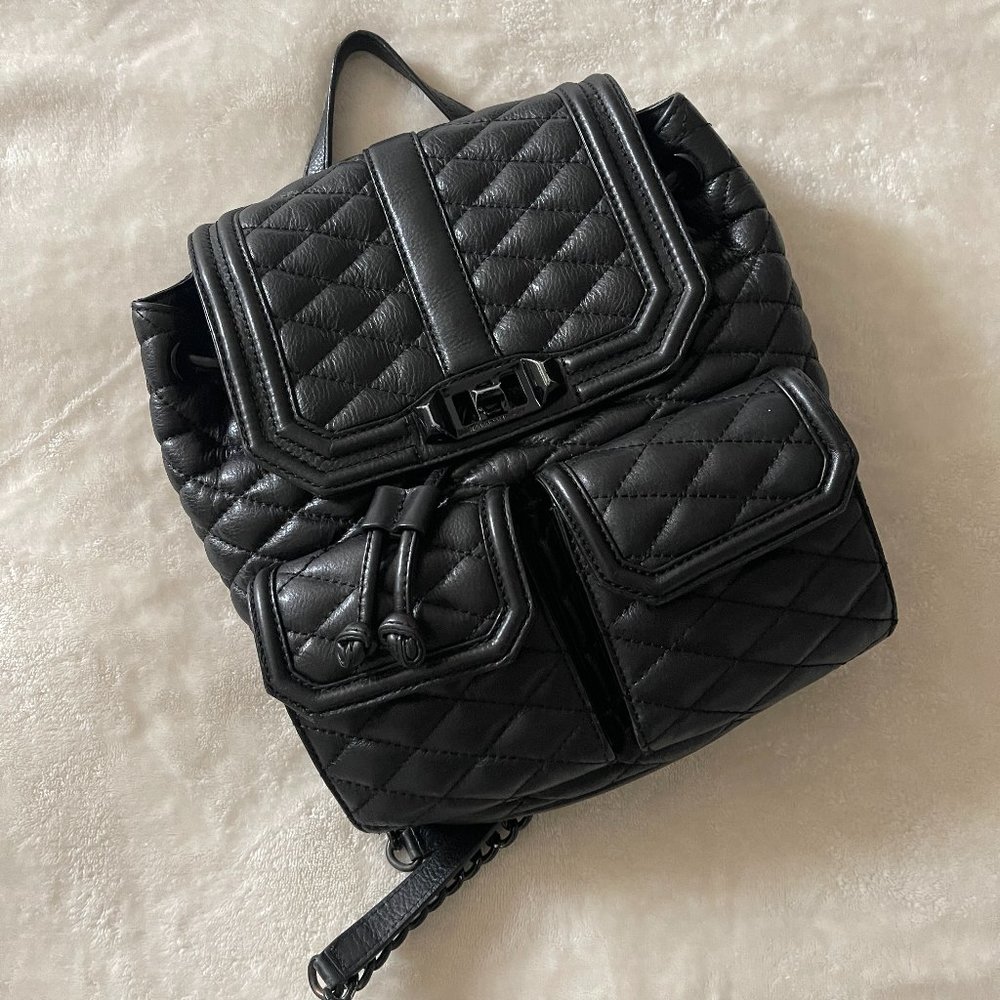 Rebecca Minkoff Quilted Leather Backpack